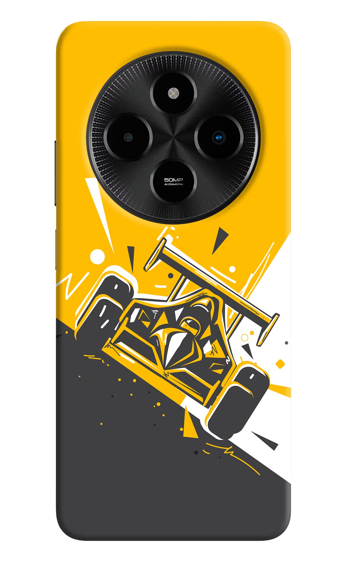 Track King Poco M7 5G Hard Case Back Cover by Casekaro