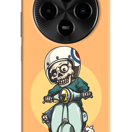 Undead Biker Poco M7 5G Hard Case Back Cover by Casekaro