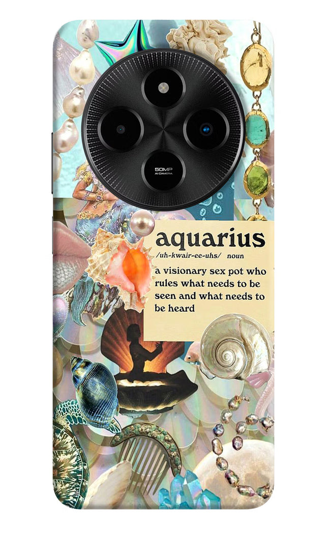 Aquarius Zodiac Poco M7 5G Hard Case Back Cover by Casekaro