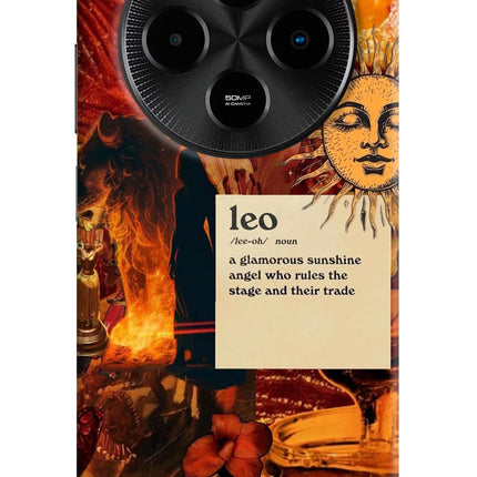 Leo Zodiac Poco M7 5G Hard Case Back Cover by Casekaro