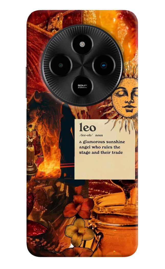 Leo Zodiac Poco M7 5G Hard Case Back Cover by Casekaro