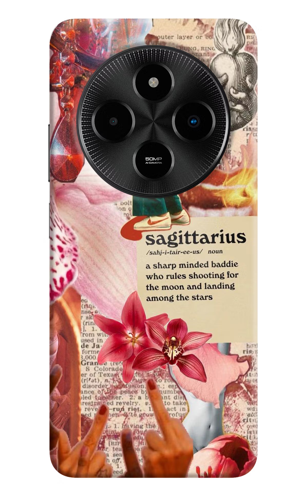 Sagittarius Zodiac Poco M7 5G Hard Case Back Cover by Casekaro