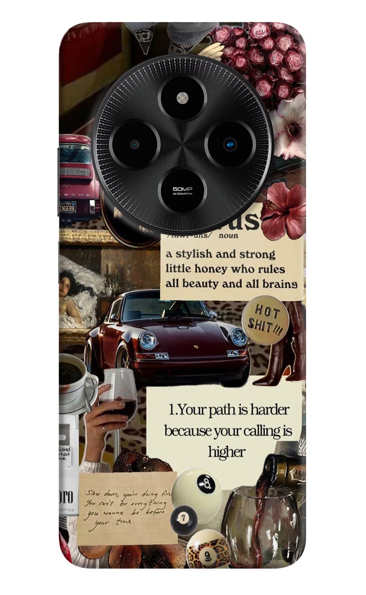 Taurus Zodiac Poco M7 5G Hard Case Back Cover by Casekaro