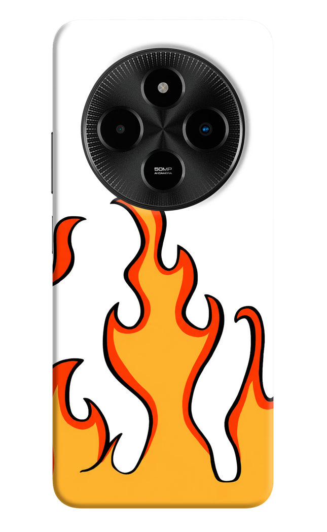 Fired Up – White Poco M7 5G Hard Case Back Cover by Casekaro