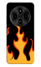 Fired Up – Black Poco M7 5G Hard Case Back Cover by Casekaro