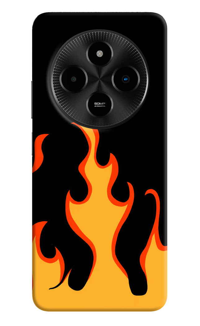 Fired Up – Black Poco M7 5G Hard Case Back Cover by Casekaro