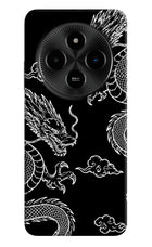 Twin Dragons Poco M7 5G Hard Case Back Cover by Casekaro