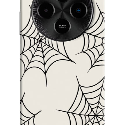 Spider Web Poco M7 5G Hard Case Back Cover by Casekaro