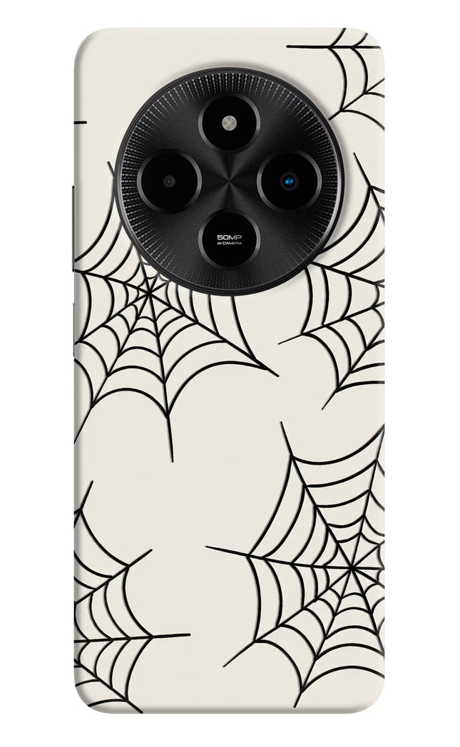 Spider Web Poco M7 5G Hard Case Back Cover by Casekaro