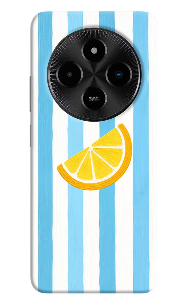 Summer Lemon Poco M7 5G Hard Case Back Cover by Casekaro