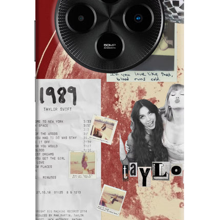 Taylor Swift Poco M7 5G Hard Case Back Cover by Casekaro