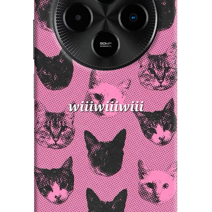 Pink Cats Poco M7 5G Hard Case Back Cover by Casekaro