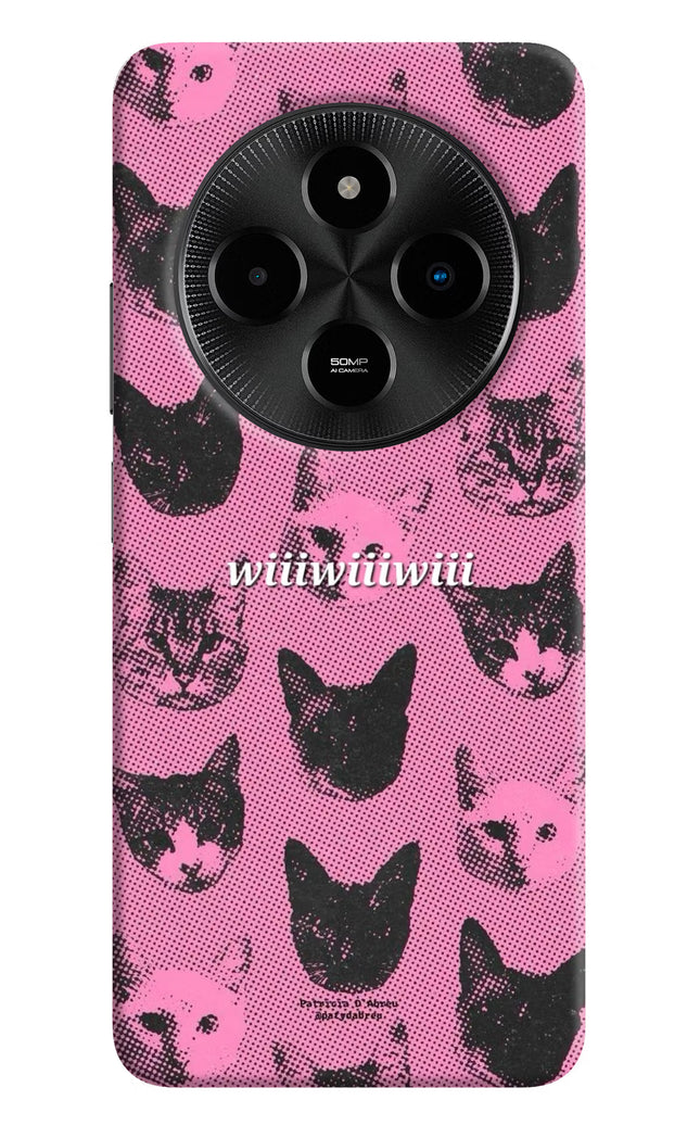 Pink Cats Poco M7 5G Hard Case Back Cover by Casekaro