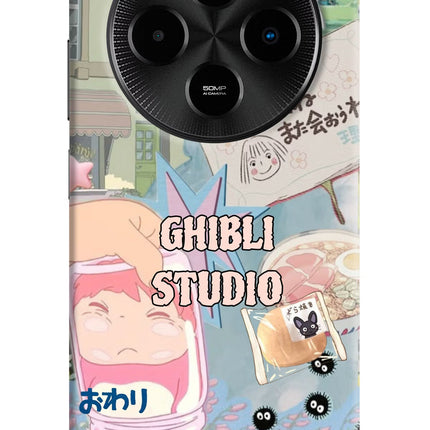 Studio Ghibli Poco M7 5G Hard Case Back Cover by Casekaro
