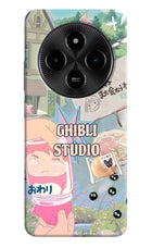 Studio Ghibli Poco M7 5G Hard Case Back Cover by Casekaro