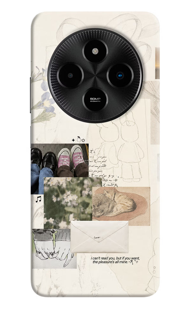 Soft Aesthetic Poco M7 5G Hard Case Back Cover by Casekaro