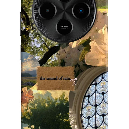 Rain Poco M7 5G Hard Case Back Cover by Casekaro