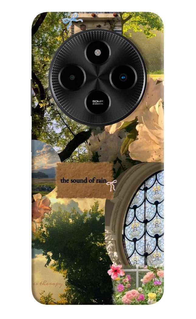 Rain Poco M7 5G Hard Case Back Cover by Casekaro