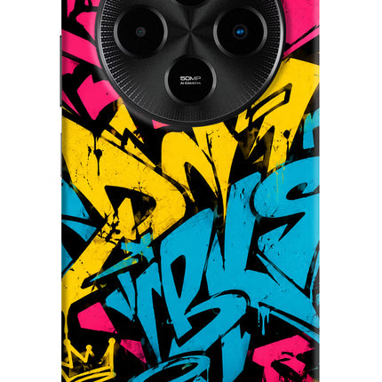 Graffiti Vibe Poco M7 5G Hard Case Back Cover by Casekaro