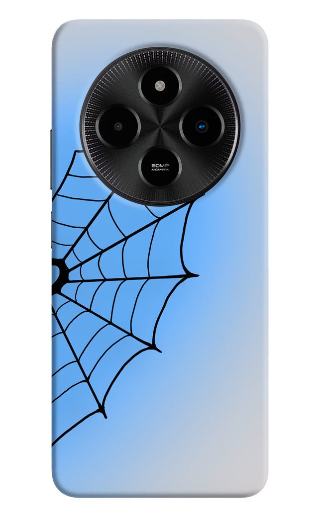 Blue Web Poco M7 5G Hard Case Back Cover by Casekaro