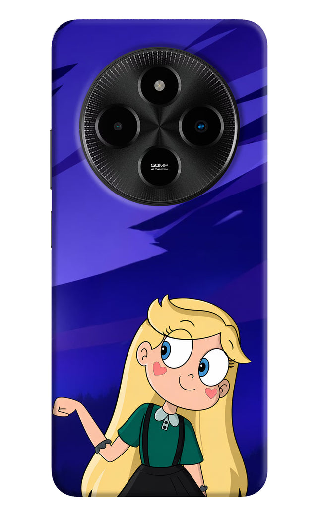 Star Glow Poco M7 5G Hard Case Back Cover by Casekaro