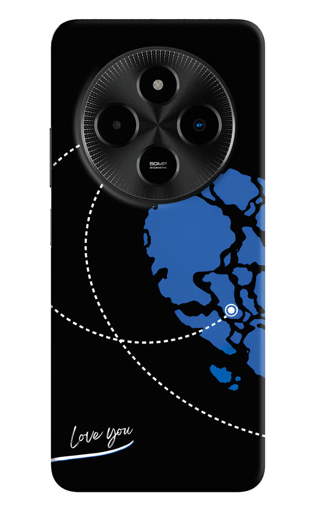 Love Orbit Poco M7 5G Hard Case Back Cover by Casekaro