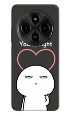 You're Right Poco M7 5G Hard Case Back Cover by Casekaro
