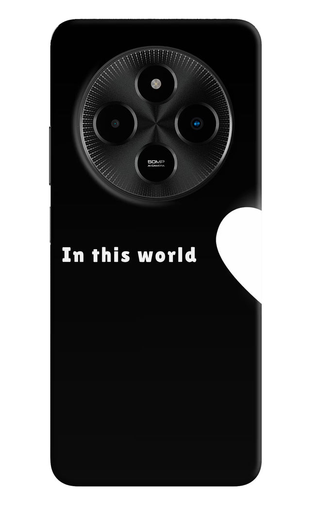This World Poco M7 5G Hard Case Back Cover by Casekaro
