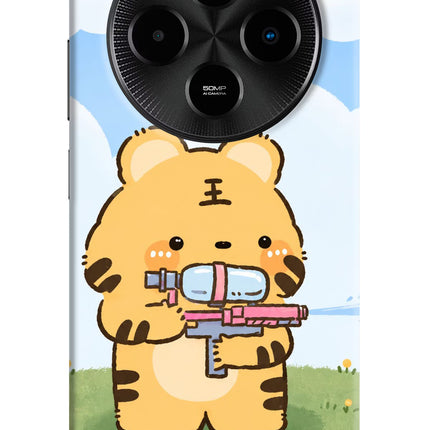 Tiger Treat Poco M7 5G Hard Case Back Cover by Casekaro