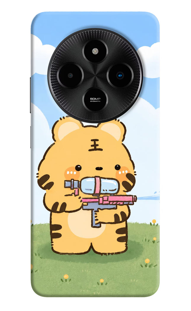 Tiger Treat Poco M7 5G Hard Case Back Cover by Casekaro