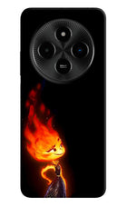 Ember Flame Poco M7 5G Hard Case Back Cover by Casekaro