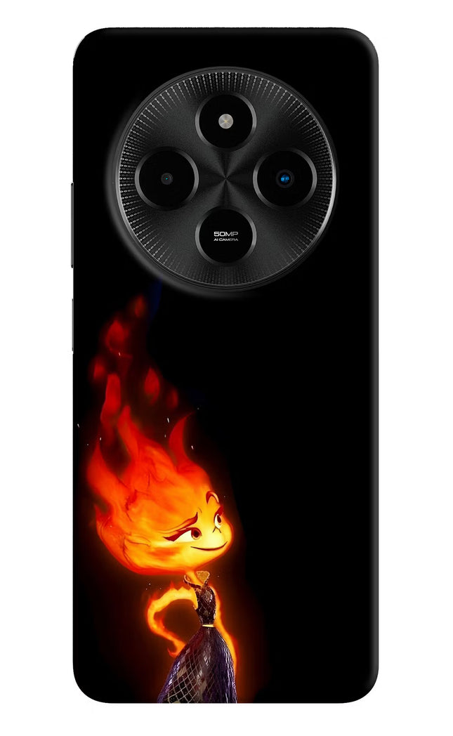 Ember Flame Poco M7 5G Hard Case Back Cover by Casekaro