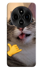 Silly Cat Call Poco M7 5G Hard Case Back Cover by Casekaro