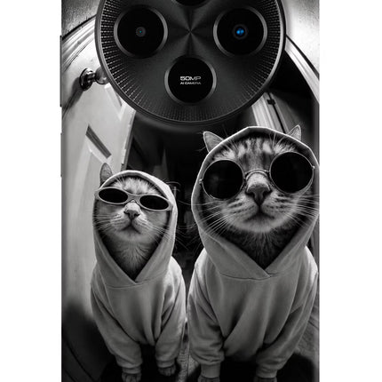 Hood Cats Poco M7 5G Hard Case Back Cover by Casekaro