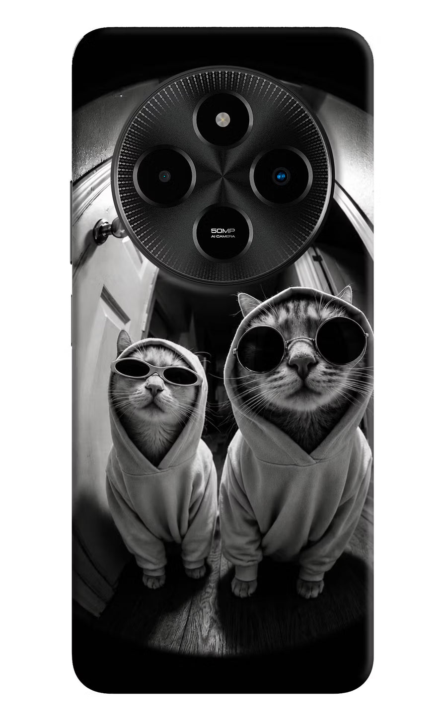 Hood Cats Poco M7 5G Back Cover, Hard case