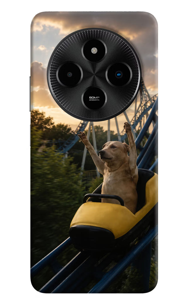 Rollercoaster Dog Poco M7 5G Hard Case Back Cover by Casekaro