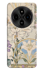 White Lily Poco M7 5G Hard Case Back Cover by Casekaro