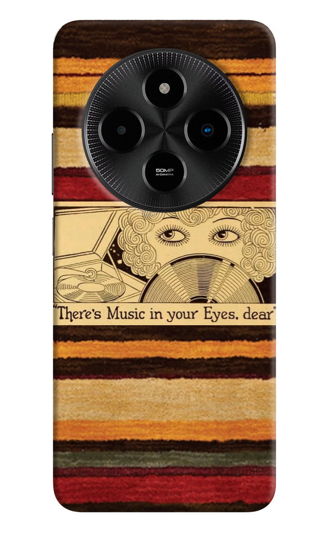 Vinyl Stripes Poco M7 5G Hard Case Back Cover by Casekaro