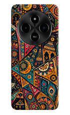 Folk Print Poco M7 5G Hard Case Back Cover by Casekaro