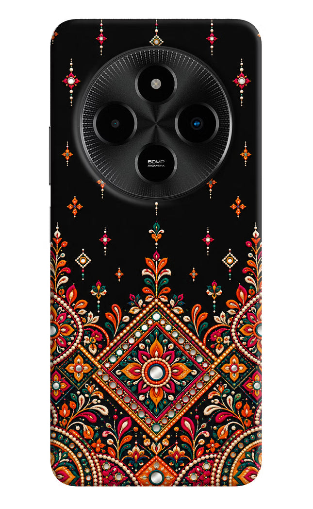 Noir Mehfil Poco M7 5G Hard Case Back Cover by Casekaro