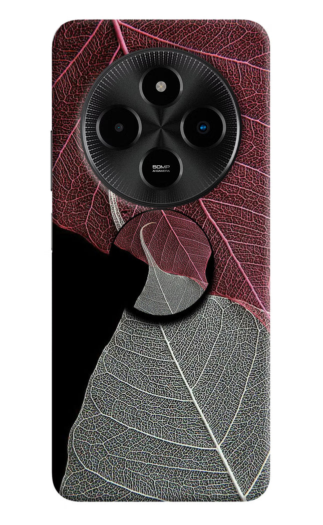Leaf Pattern Poco M7 5G Pop Case by Casekaro