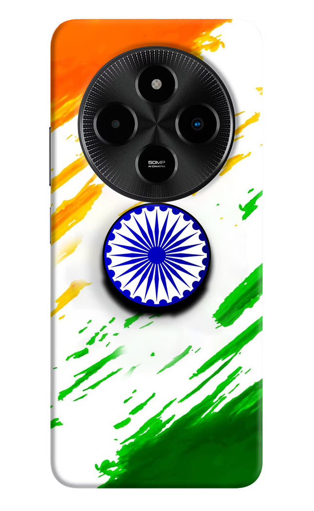 Indian Flag Ashoka Chakra Poco M7 5G Pop Case by Casekaro