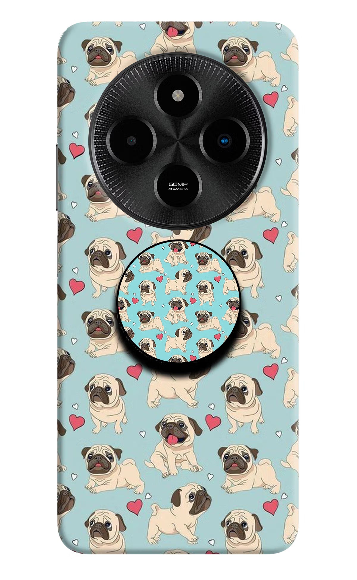Pug Dog Poco M7 5G Pop Case