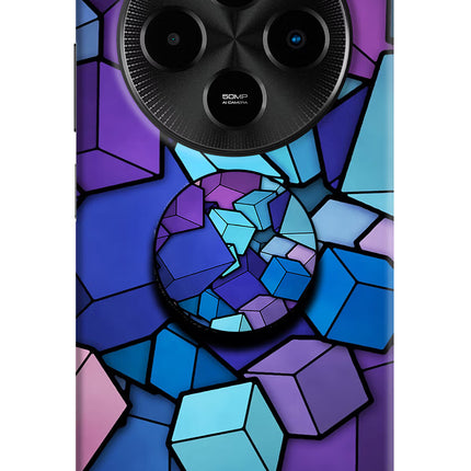 Cubic Abstract Poco M7 5G Pop Case by Casekaro