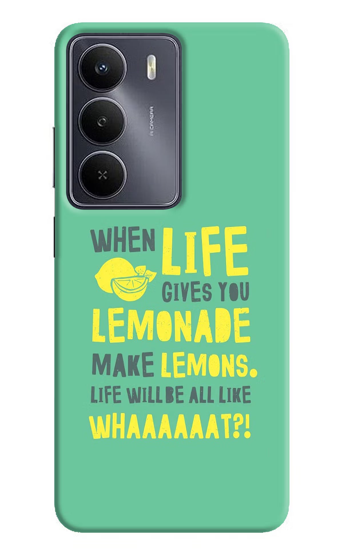 Quote Realme Narzo 80 Lite 5G Hard Case Back Cover by Casekaro