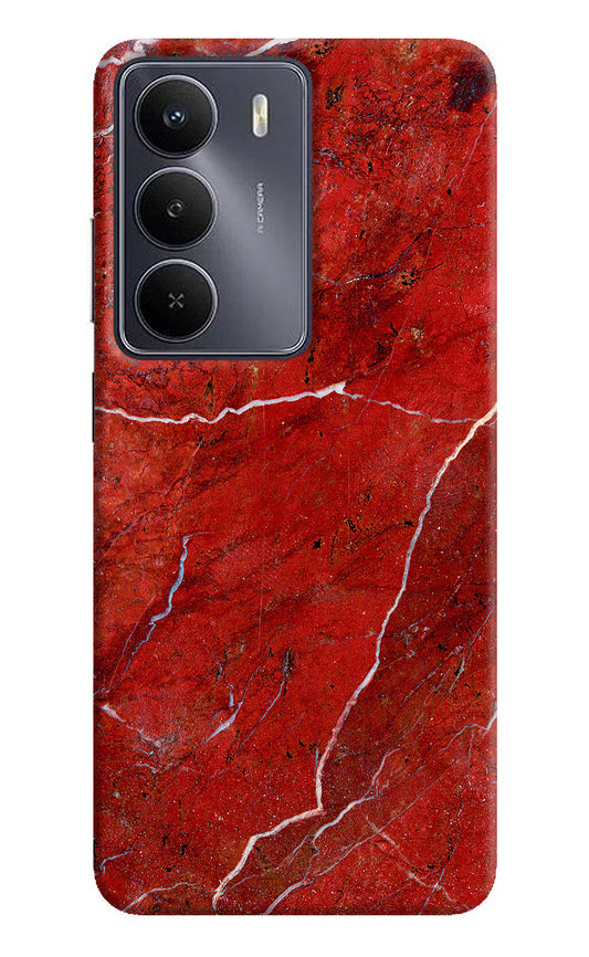 Red Marble Design Realme Narzo 80 Lite 5G Hard Case Back Cover by Casekaro