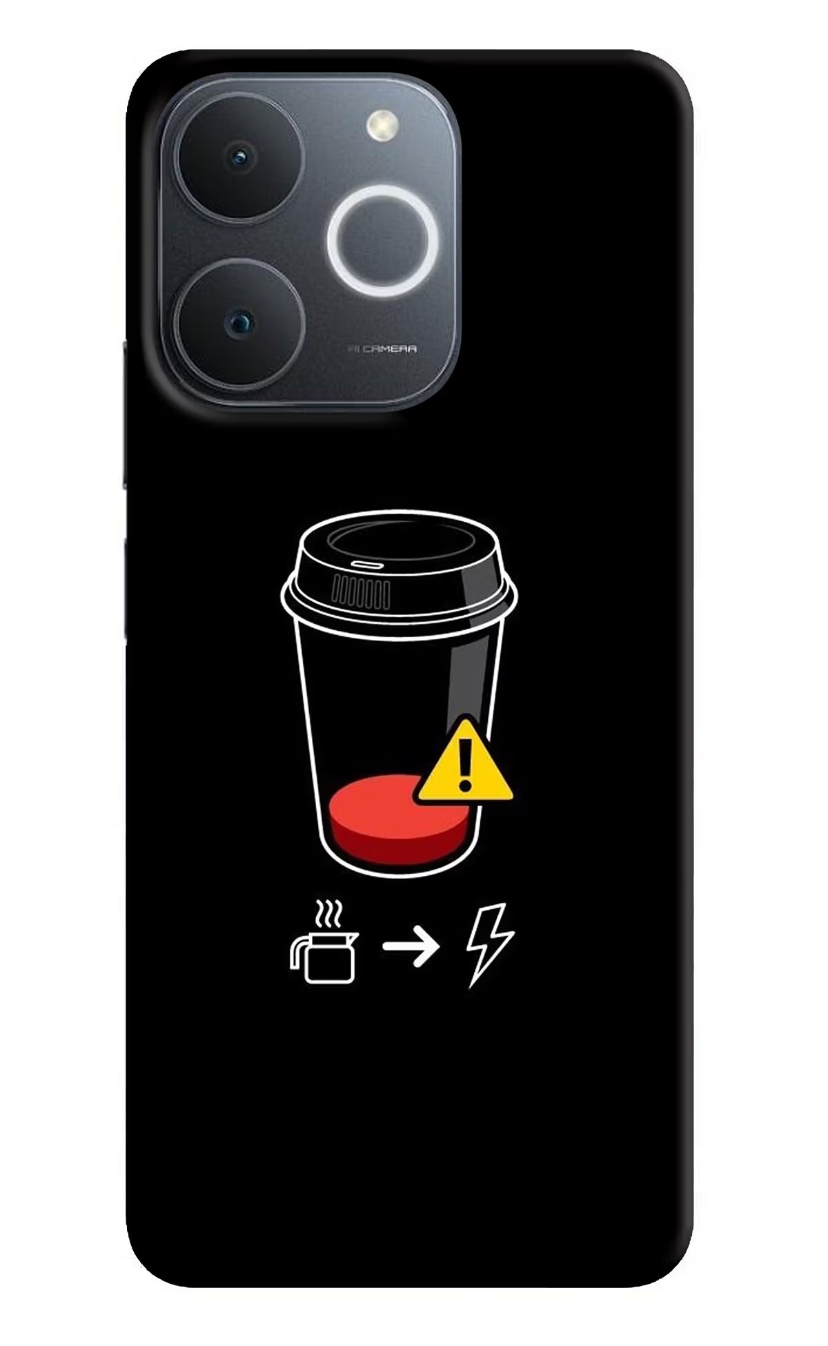 Coffee Realme Narzo 80 Lite 5G Back Cover