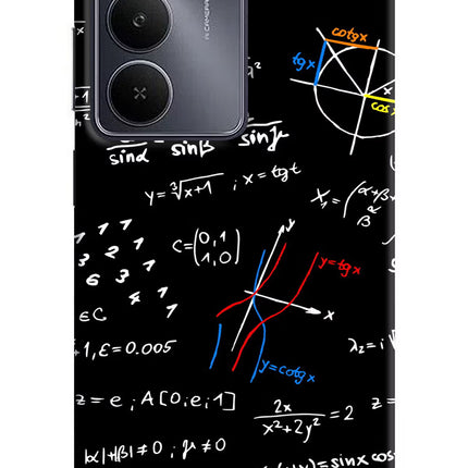 Mathematics Formula Realme Narzo 80 Lite 5G Hard Case Back Cover by Casekaro