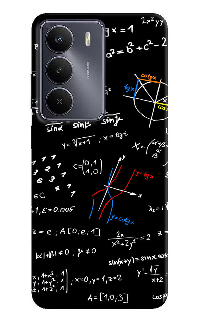 Mathematics Formula Realme Narzo 80 Lite 5G Hard Case Back Cover by Casekaro