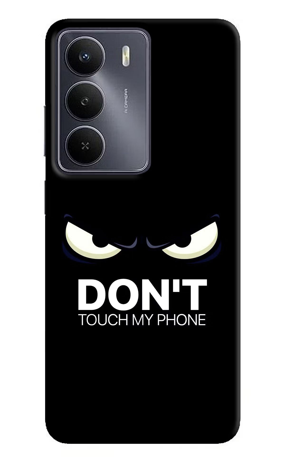 Don'T Touch My Phone Realme Narzo 80 Lite 5G Hard Case Back Cover by Casekaro